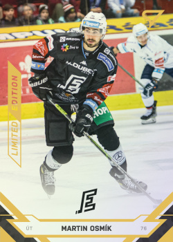 Martin Osmik Karlovy Vary Tipsport ELH 2021/22 SportZoo 2. serie Gold /19 #345